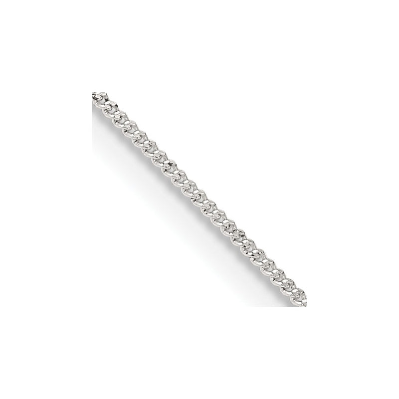Sterling Silver 1mm Curb Chain Children's Necklace
