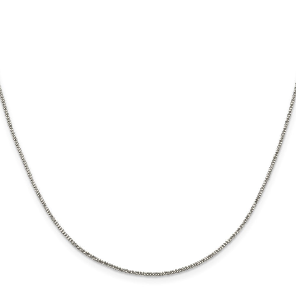 Sterling Silver 1.15mm Curb Chain Necklace
