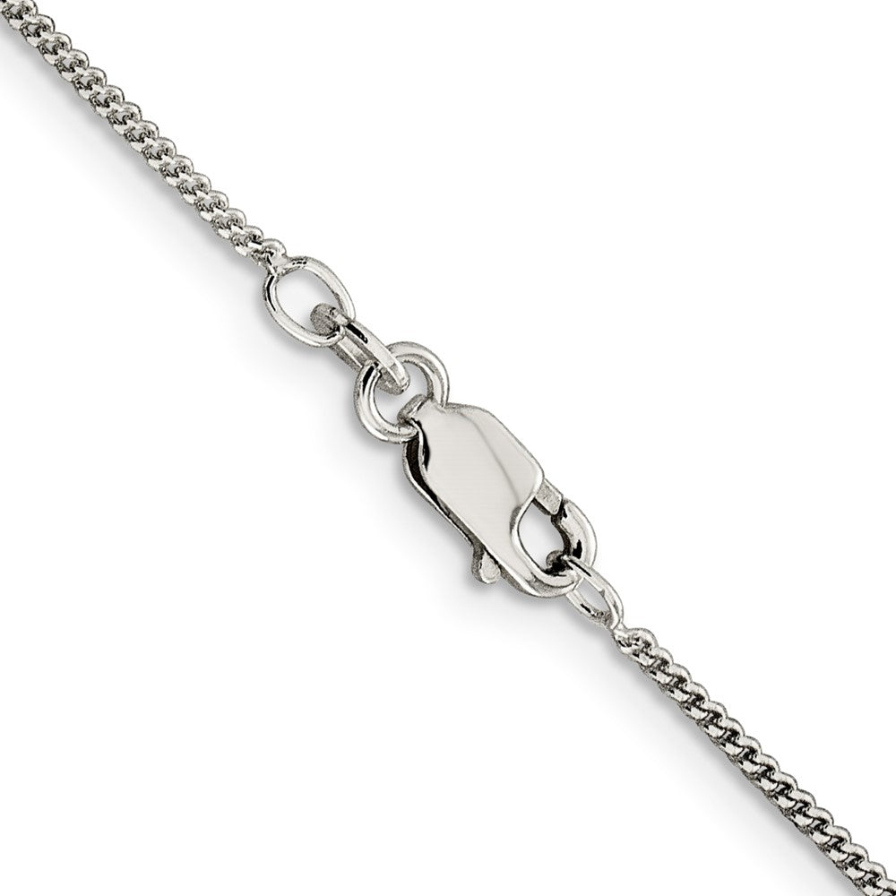 Sterling Silver 1.15mm Curb Chain Necklace