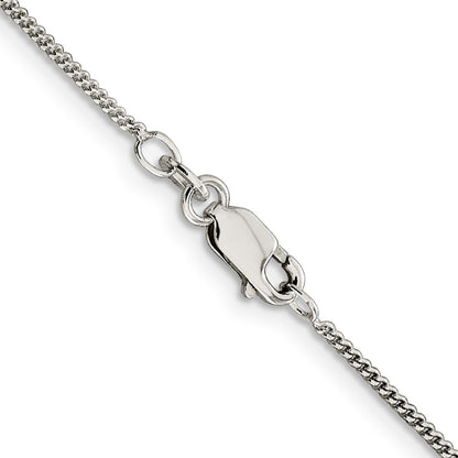 Sterling Silver 1.15mm Curb Chain Necklace