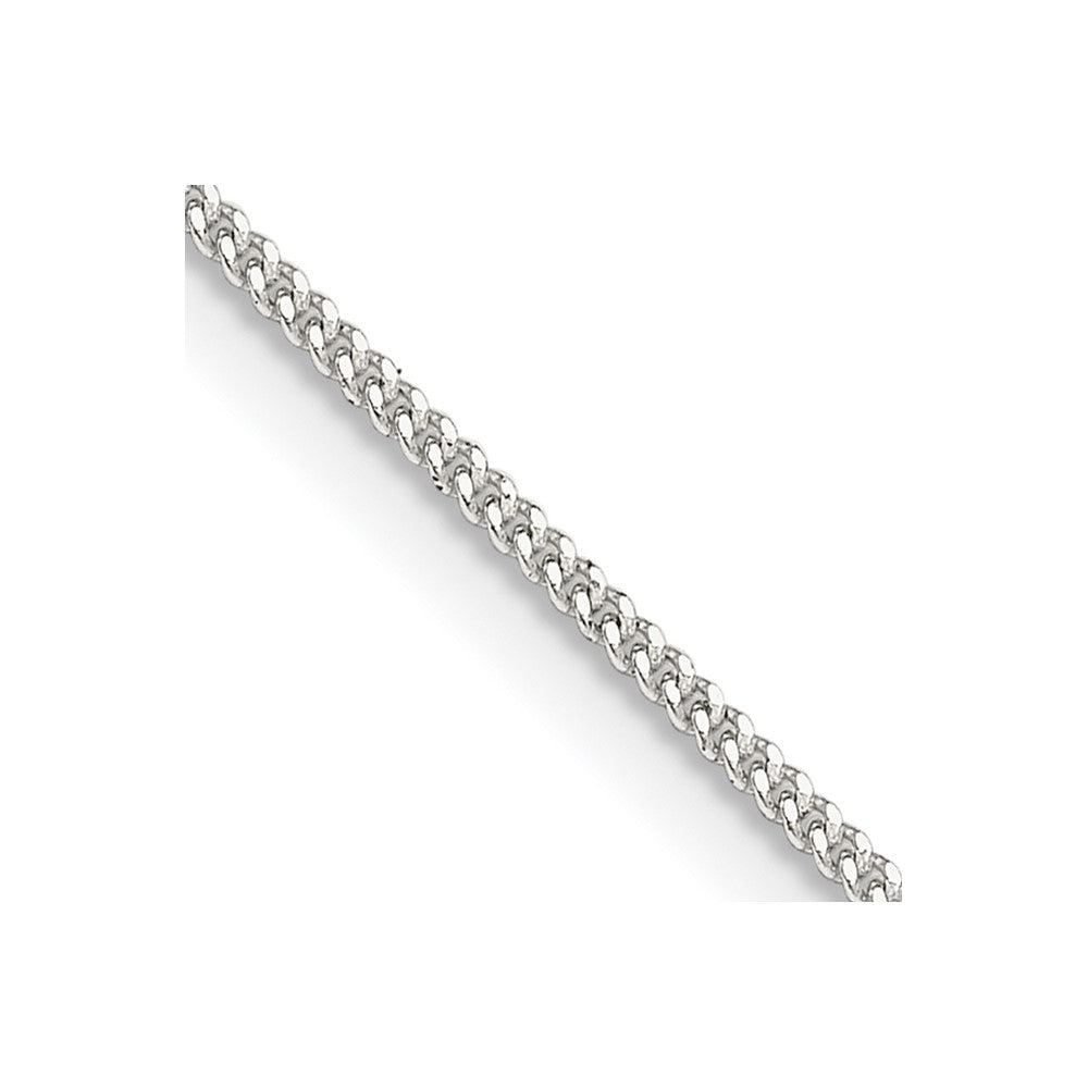 Sterling Silver 1.15mm Curb Chain Necklace
