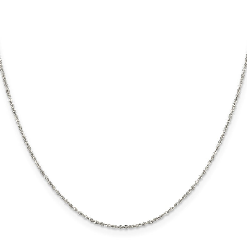 30 Inch Sterling Silver 1.15mm Flat Cable Chain Necklace