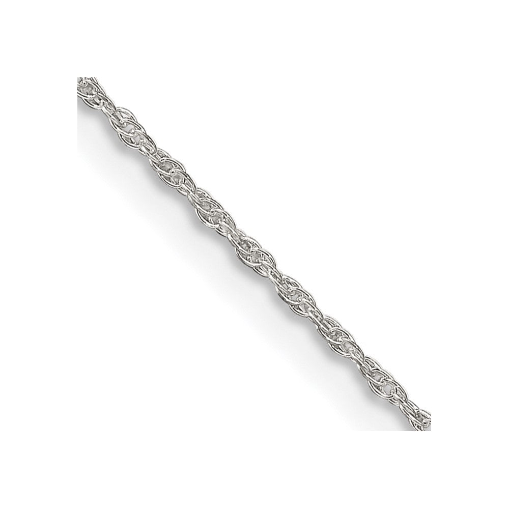 30 Inch Sterling Silver 1.25mm Loose Rope Chain Necklace