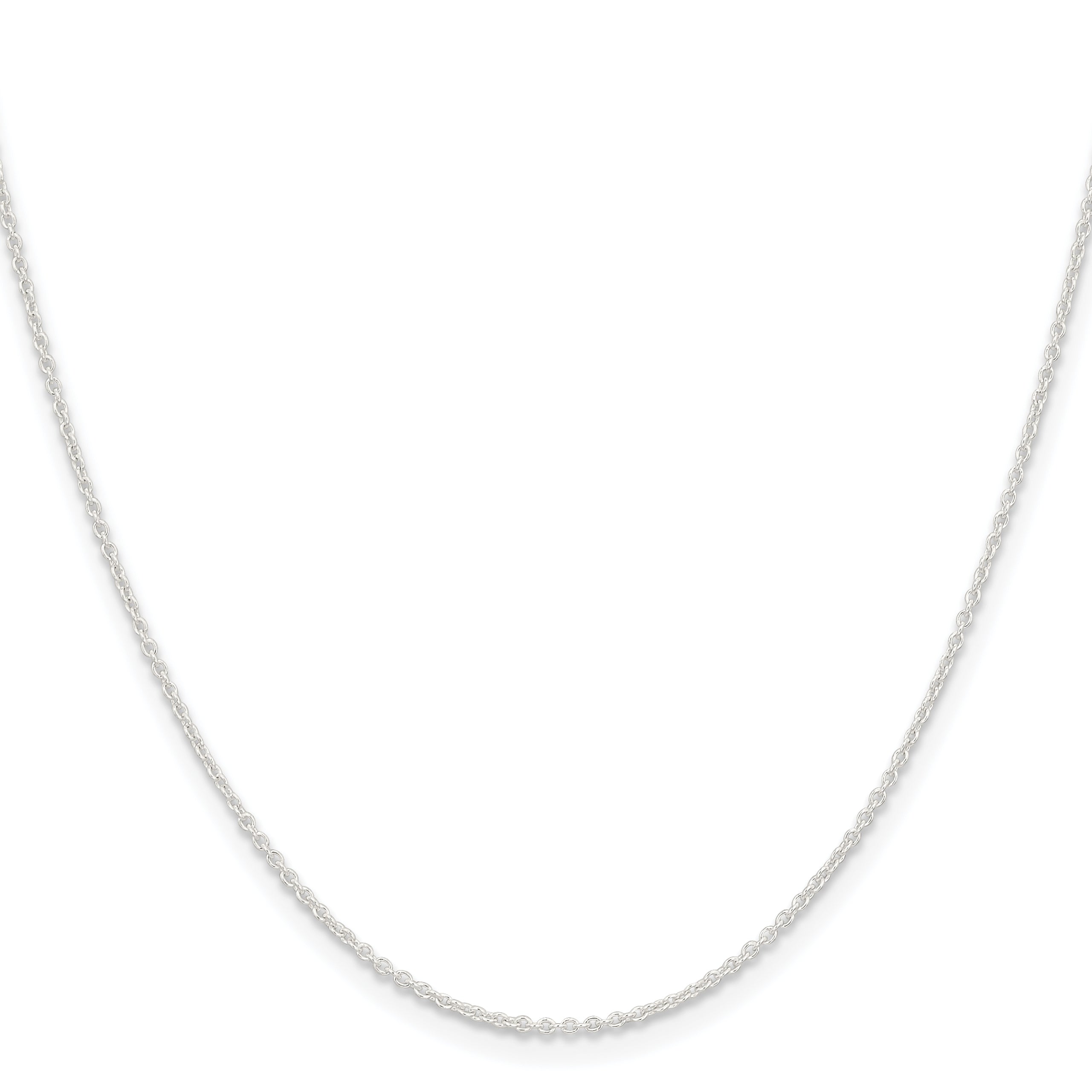 14 Inch Sterling Silver 1.45mm Forzantina Cable Chain