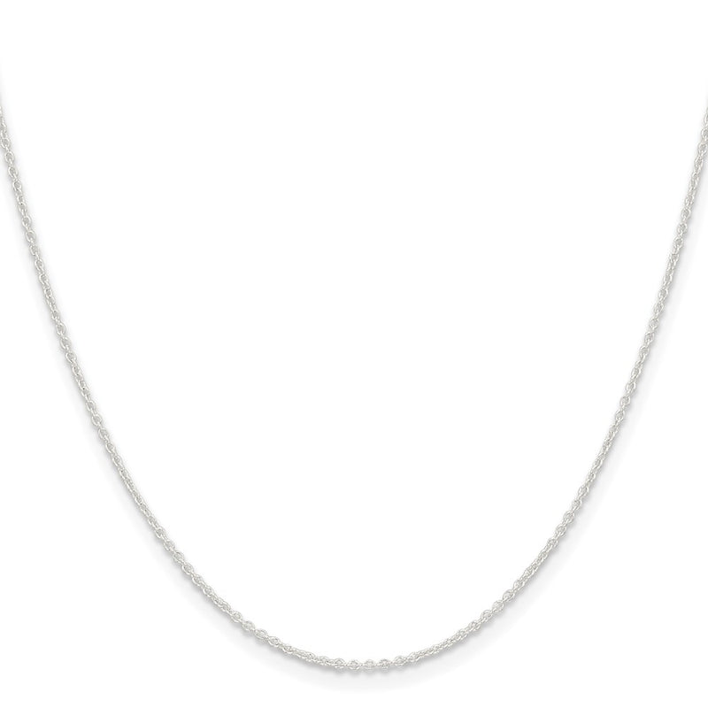 14 Inch Sterling Silver 1.45mm Forzantina Cable Chain Necklace