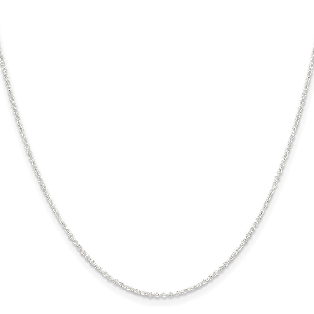 16 Inch Sterling Silver 1.45mm Forzantina Cable Chain Necklace