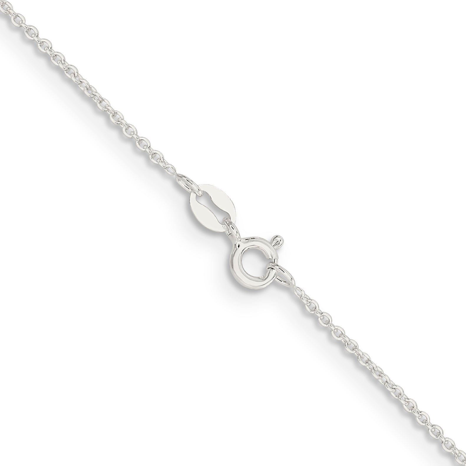 14 Inch Sterling Silver 1.45mm Forzantina Cable Chain