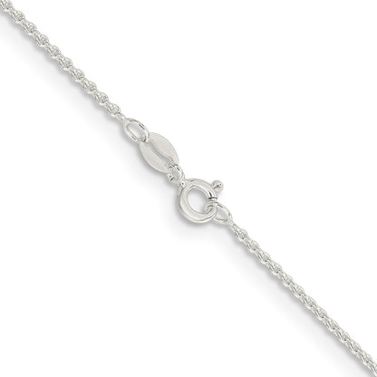 24 Inch Sterling Silver 1.6mm Forzantina Cable Chain Necklace