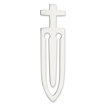 Sterling Silver Cross Book Mark