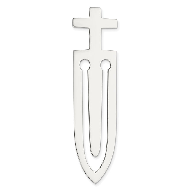 Sterling Silver Cross Book Mark