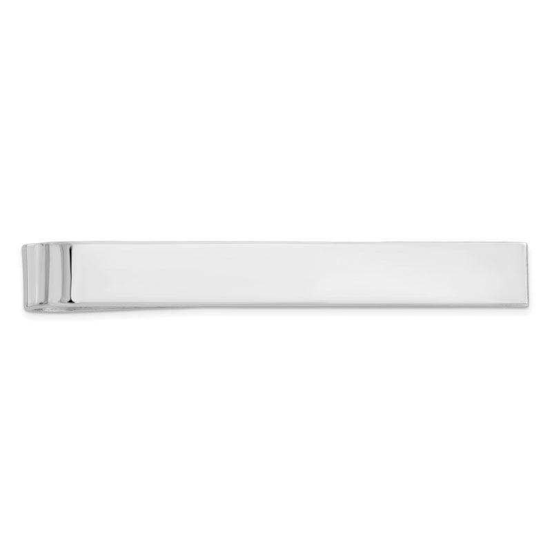 Sterling Silver Rhodium-Plated Tie Bar