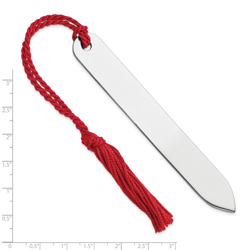 Sterling Silver Book Mark With Tassel