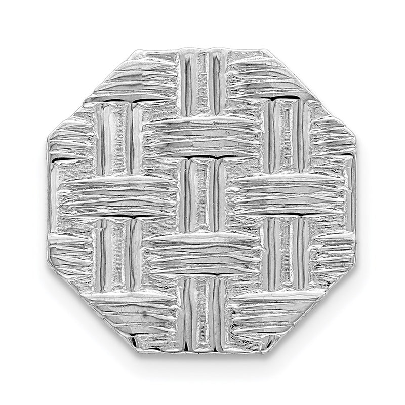Sterling Silver Rhodium-Plated Tie Tac