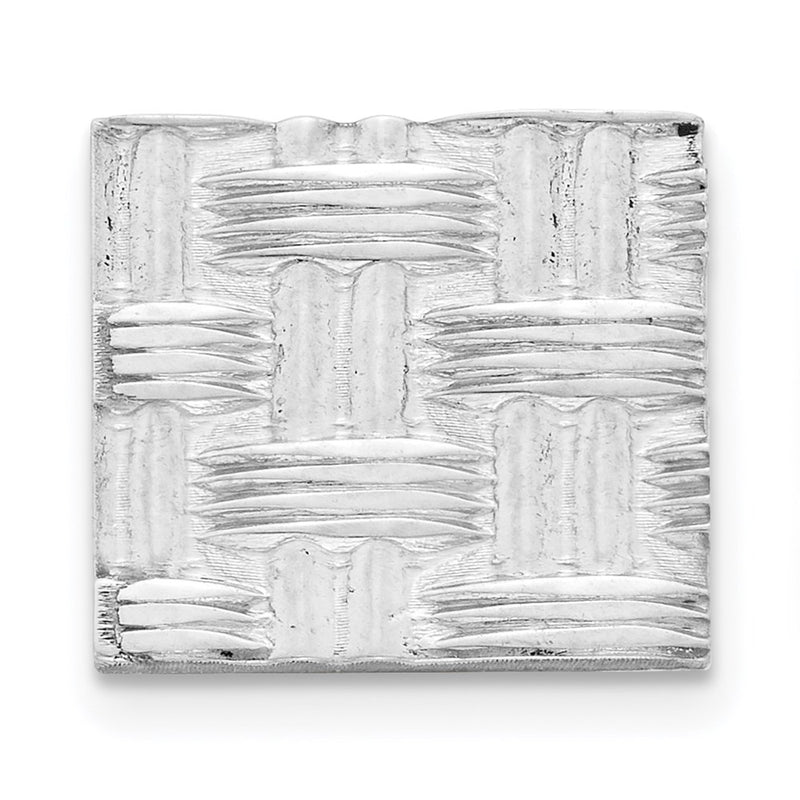 Sterling Silver Rhodium-Plated Tie Tac