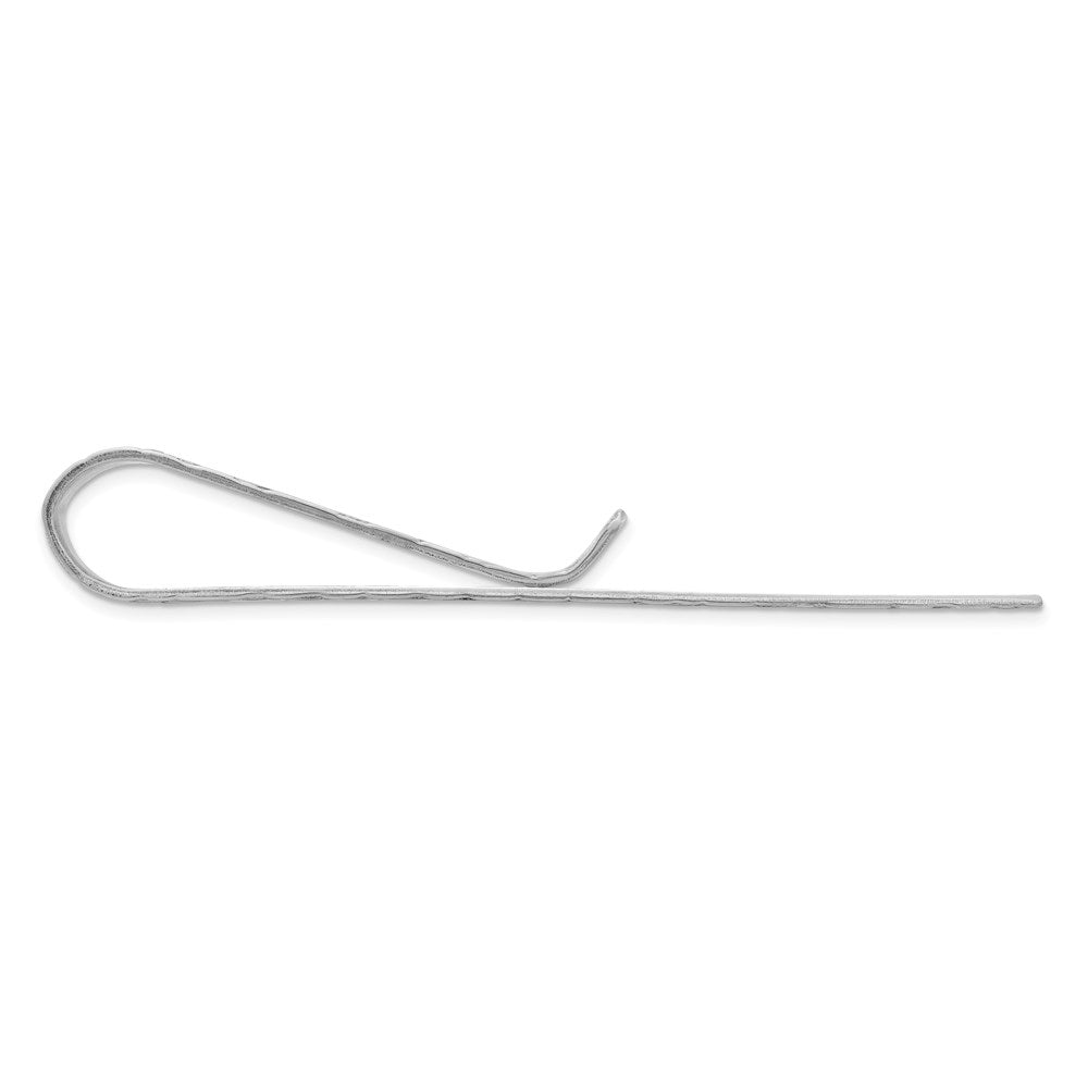 Sterling Silver Rhodium-Plated Tie Bar