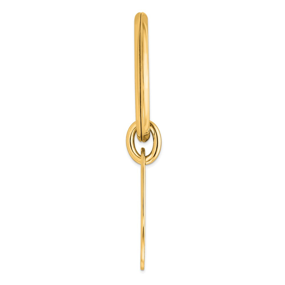 Sterling Silver Gold-Plated Key Chain