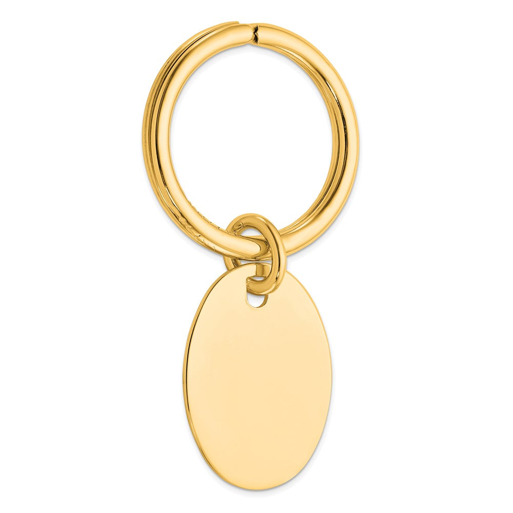 Sterling Silver Gold-Plated Key Chain