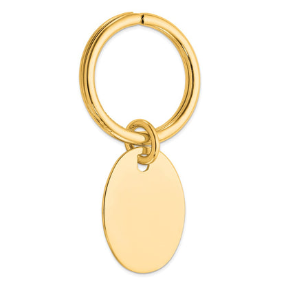 Sterling Silver Gold-Plated Key Chain