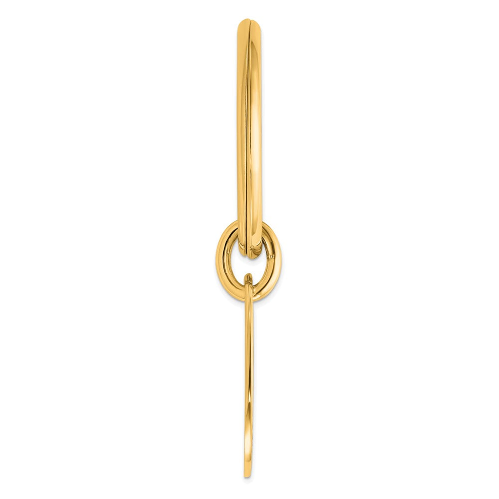 Sterling Silver Gold-Plated Key Chain