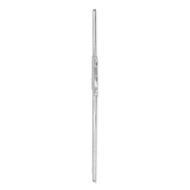 Sterling Silver Rhodium-Plated Jesus Cross Bookmark