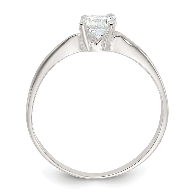 Sterling Silver Cz Ring