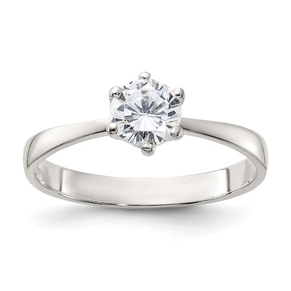 Sterling Silver Cz Ring