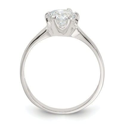 Sterling Silver Cz Ring