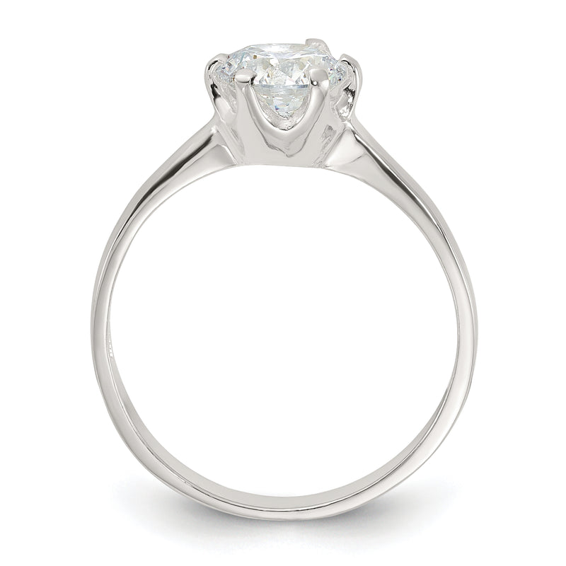 Sterling Silver Cz Ring