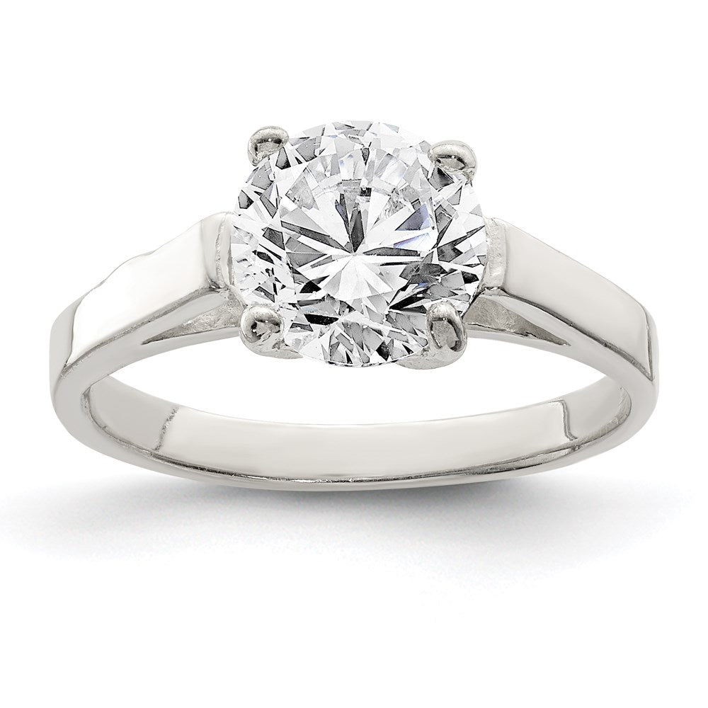 Sterling Silver Cz Ring