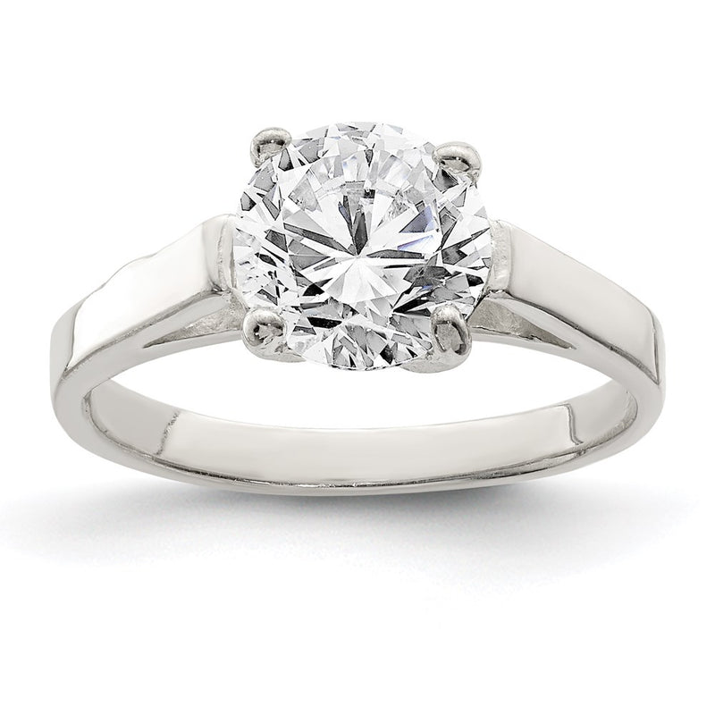 Sterling Silver Cz Ring