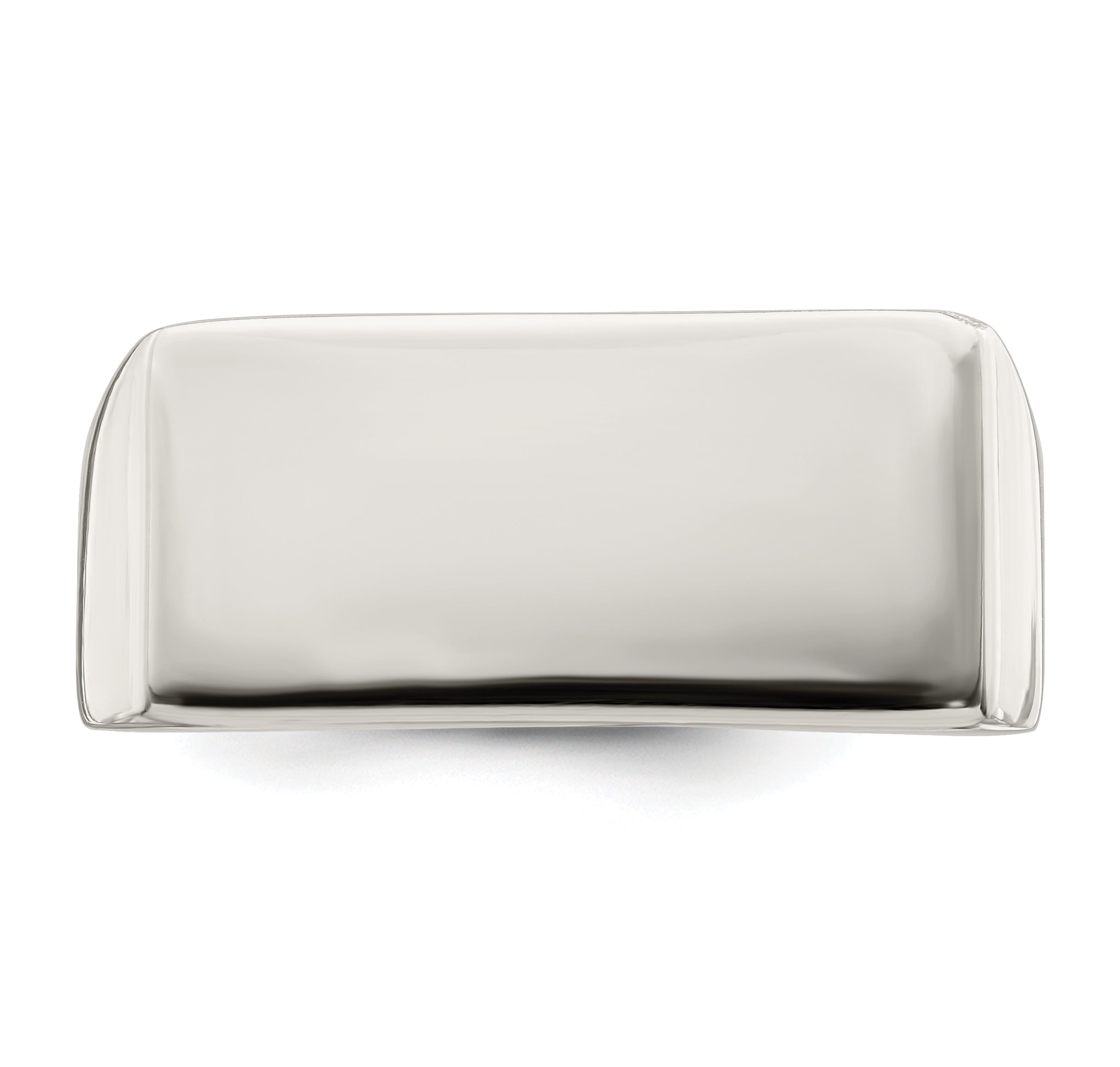 Sterling Silver 9X19mm Closed Back Signet Ring