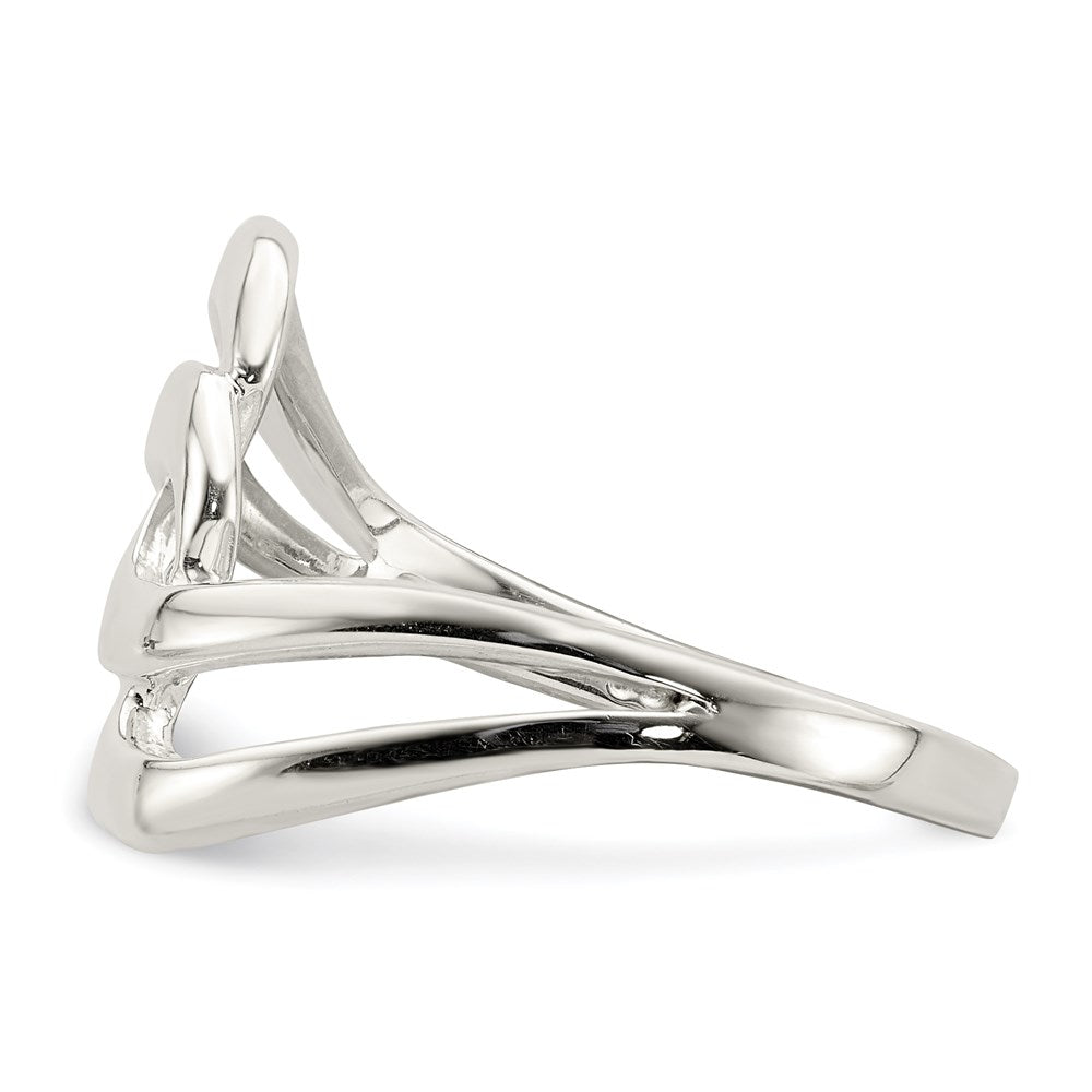 Sterling Silver Fancy Ring (Size 7 Only)