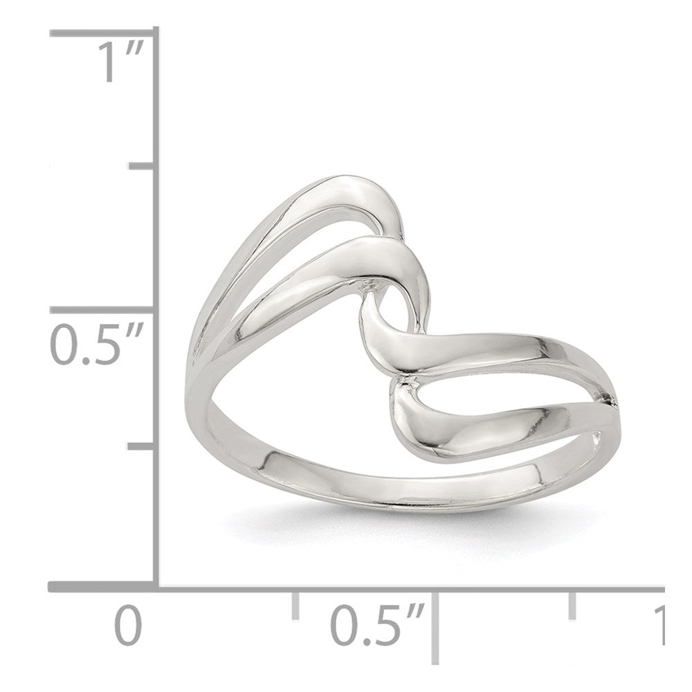 Sterling Silver Fancy Ring (Size 7 Only)