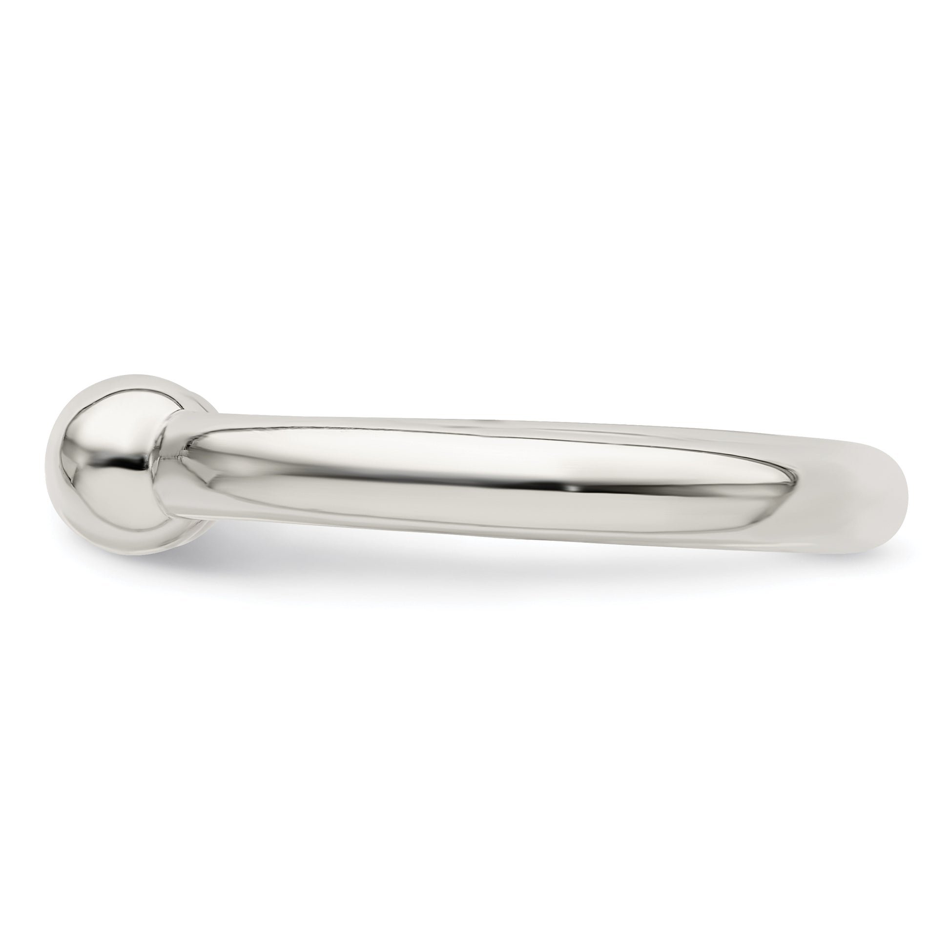 Sterling Silver Tube Ring