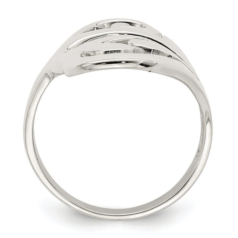 Sterling Silver Scroll Ring
