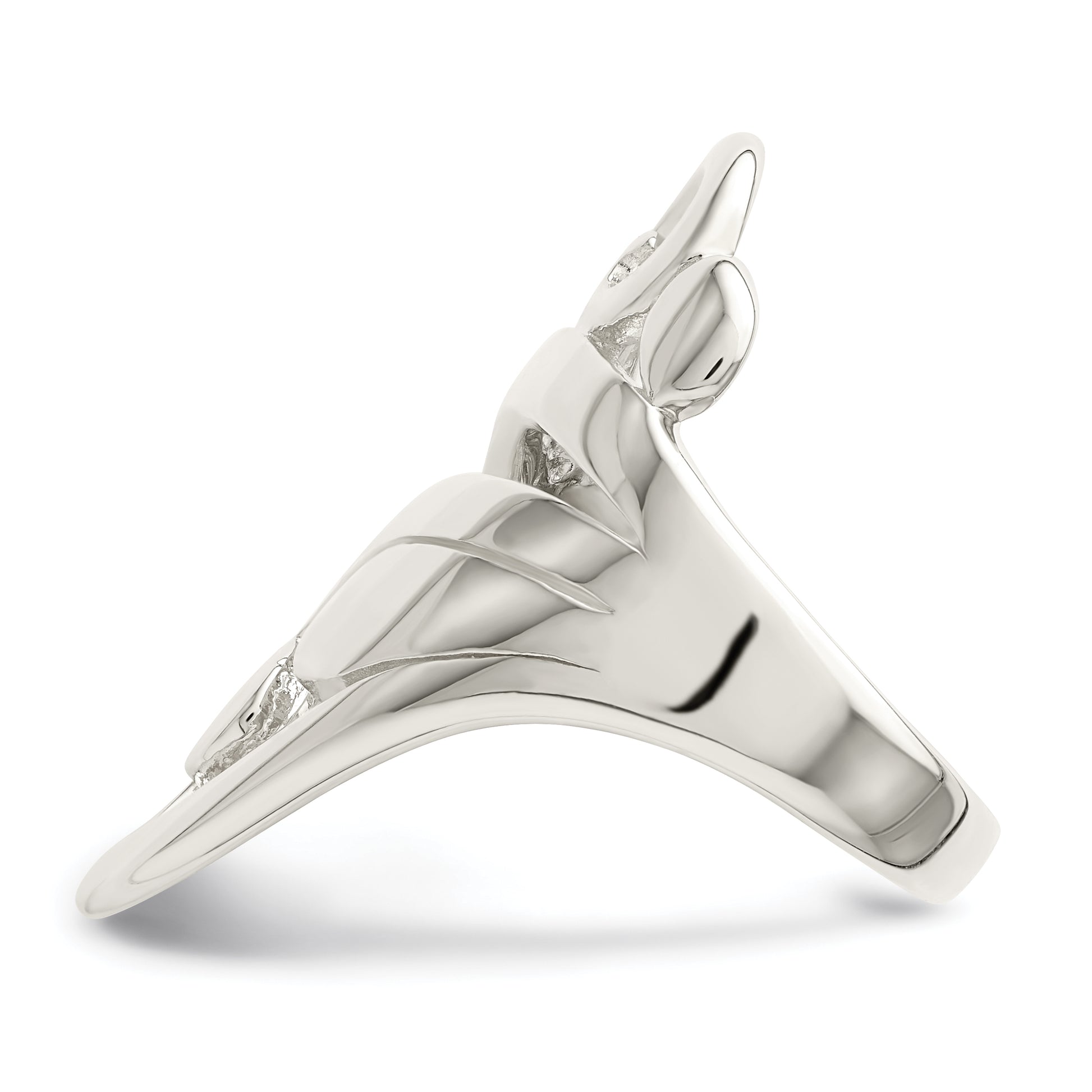 Sterling Silver Scroll Ring