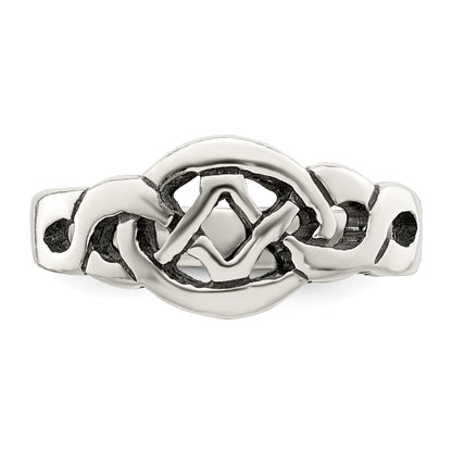 Sterling Silver Antiqued Ring