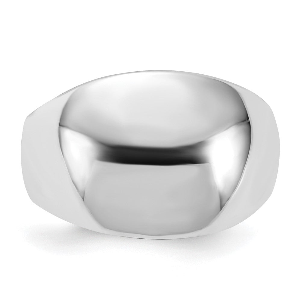 Sterling Silver Polished Domed Ring (Size 8 Only)