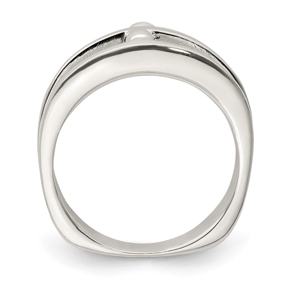 Sterling Silver Fancy Ring (Size 8 Only)
