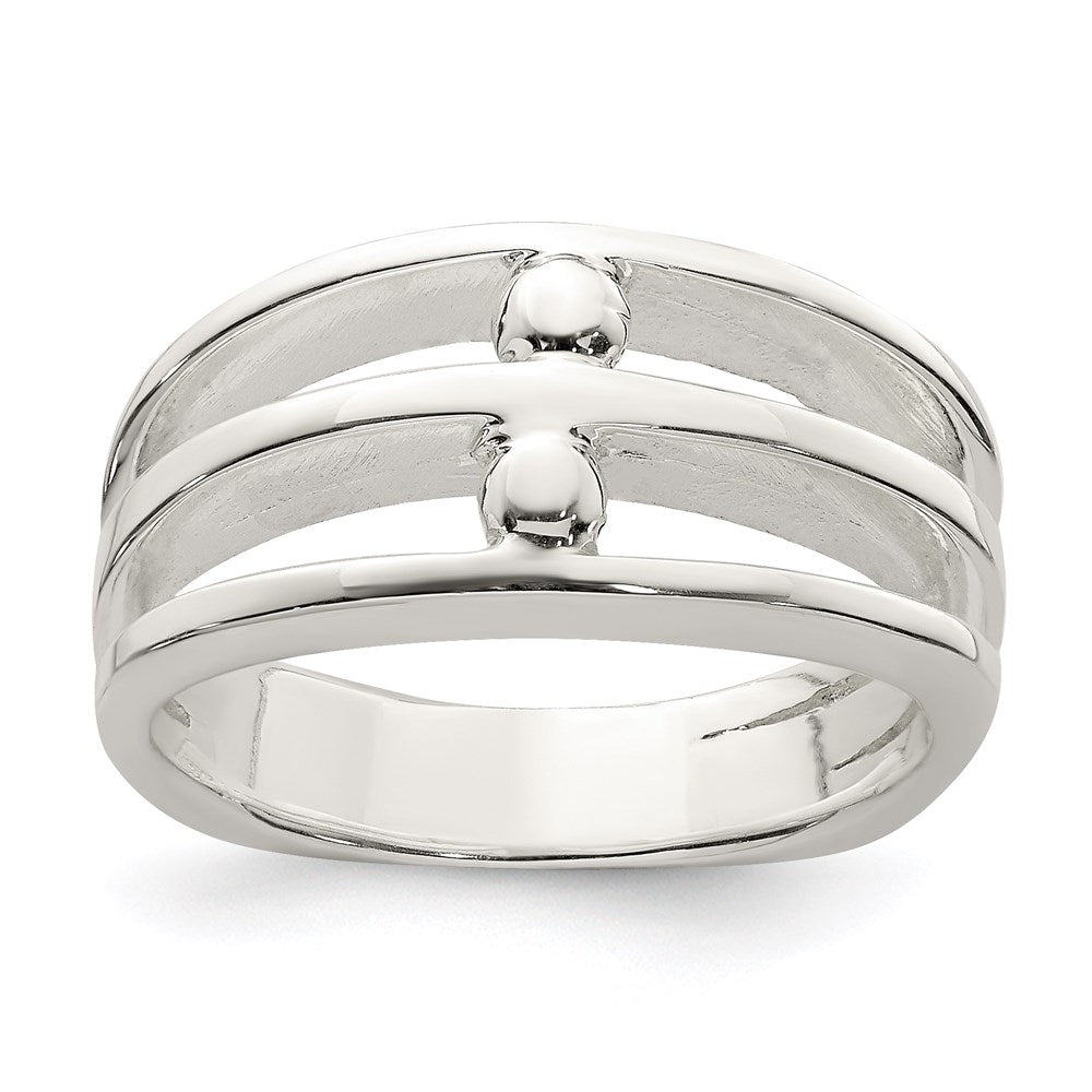 Sterling Silver Fancy Ring (Size 8 Only)
