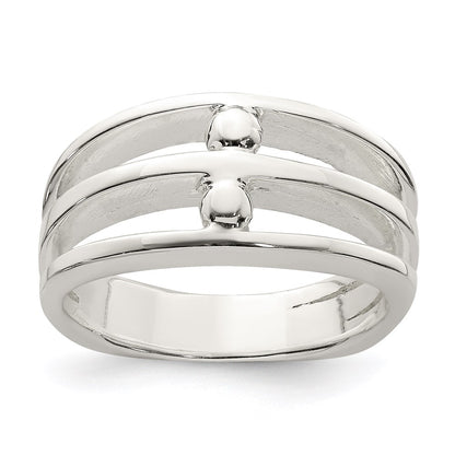 Sterling Silver Fancy Ring (Size 8 Only)
