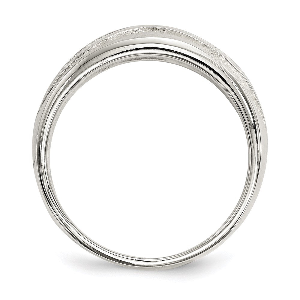 Sterling Silver Fancy Ring (Size 6 Only)