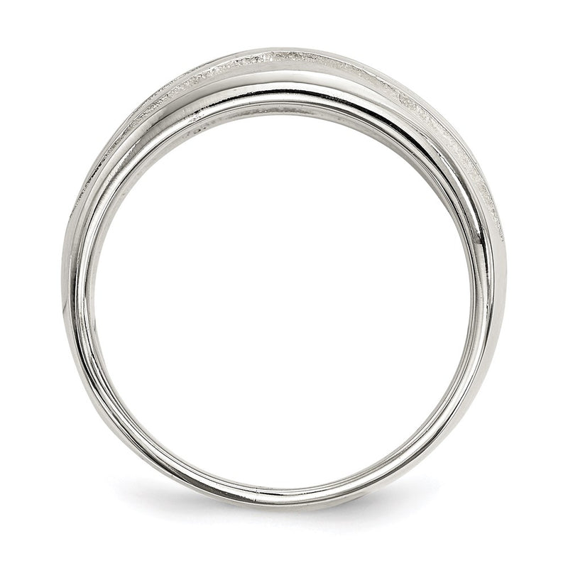 Sterling Silver Fancy Ring (Size 6 Only)
