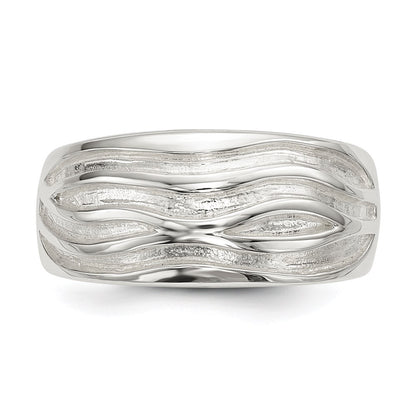Sterling Silver Fancy Ring (Size 6 Only)