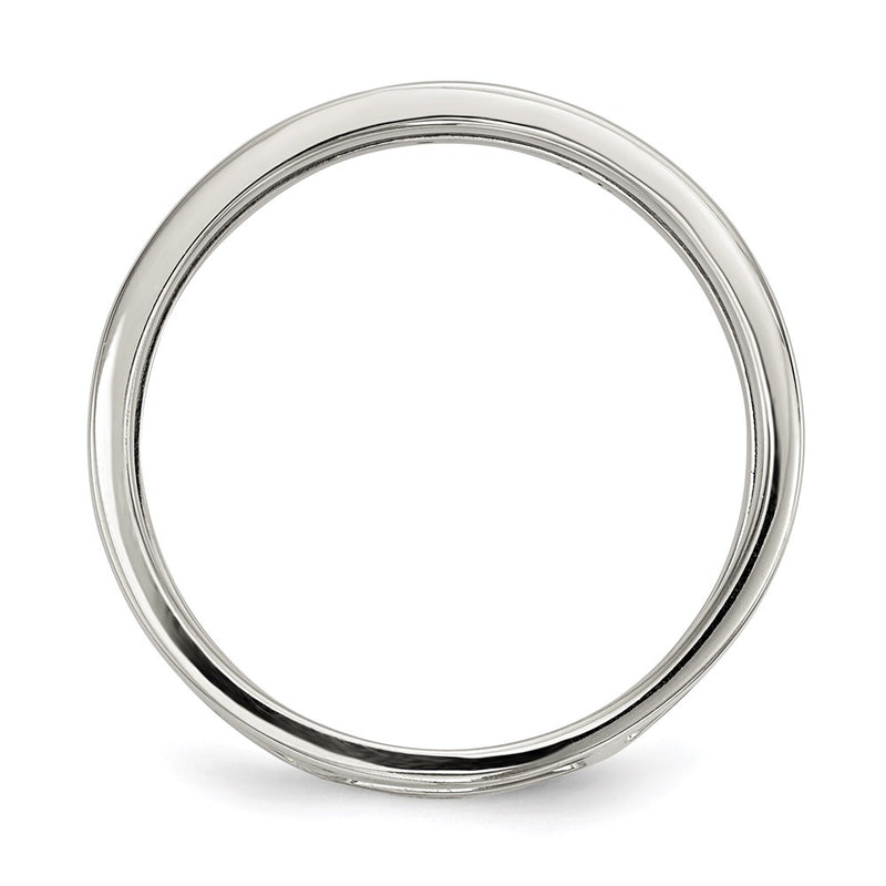 Sterling Silver Diamond Accent Ring (Size 7 Only)