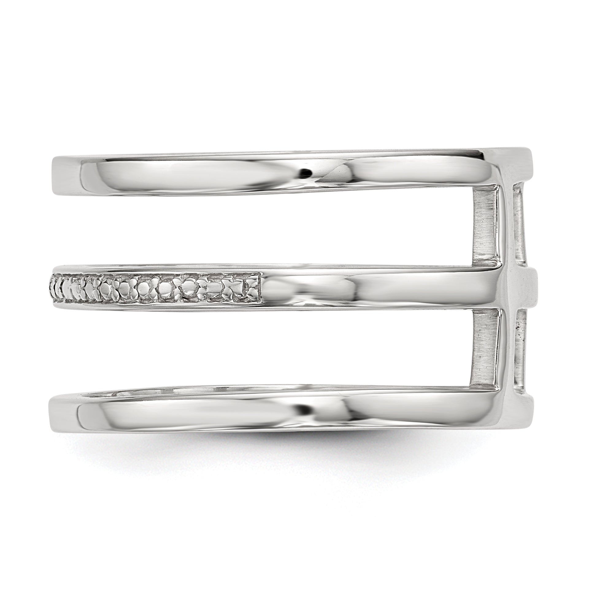Sterling Silver Diamond Accent Ring (Size 7 Only)