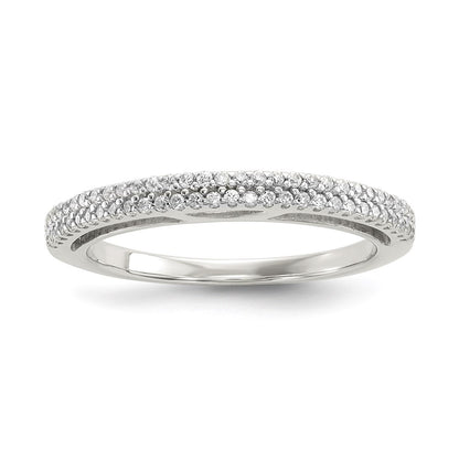Sterling Silver Cz Ring