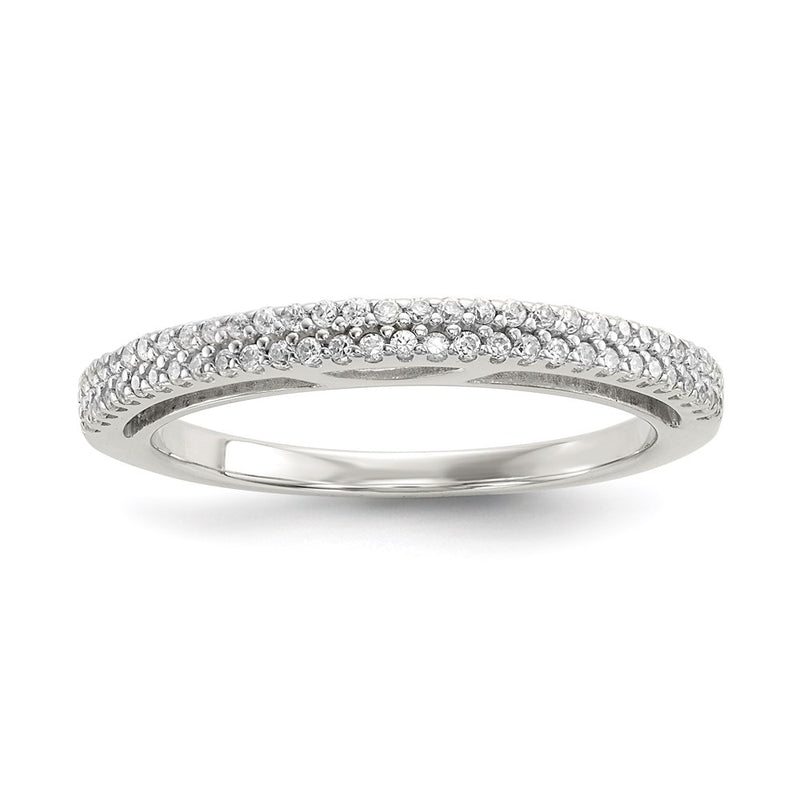 Sterling Silver Cz Ring