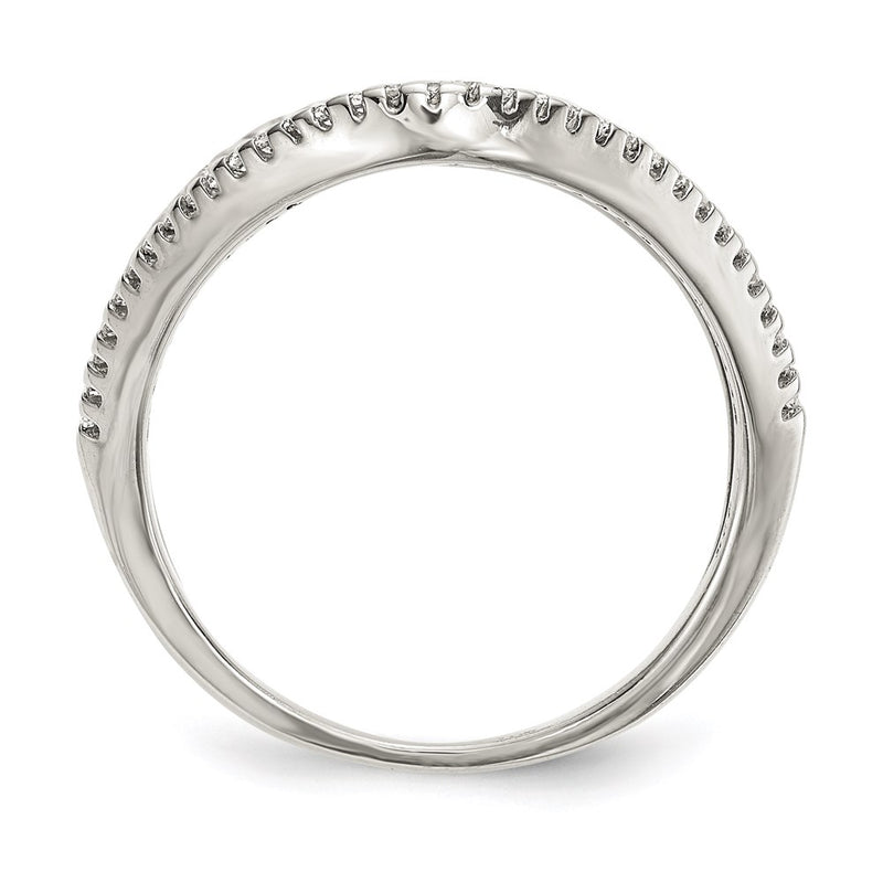 Sterling Silver Cz Ring
