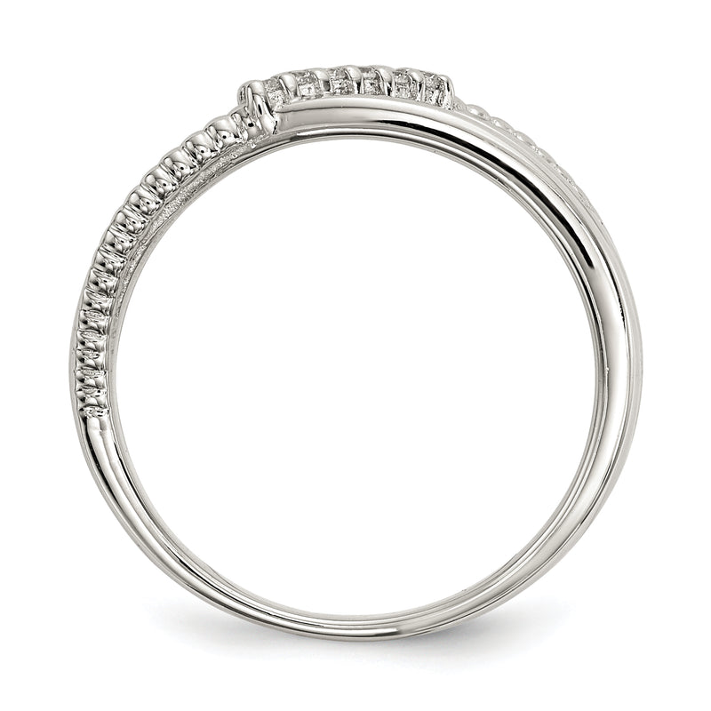 Sterling Silver Cz Ring